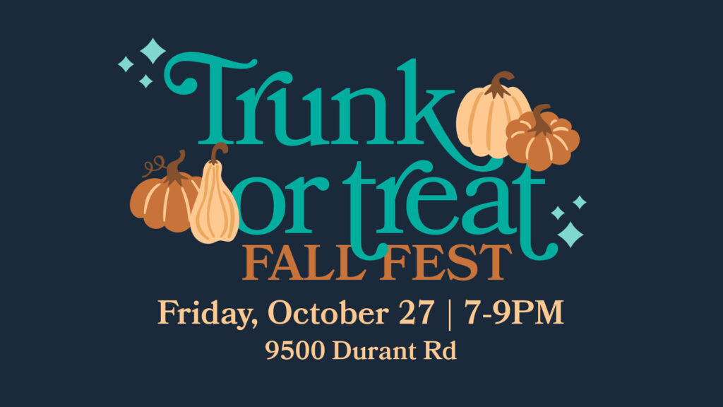 Trunk or Treat Fall Fest