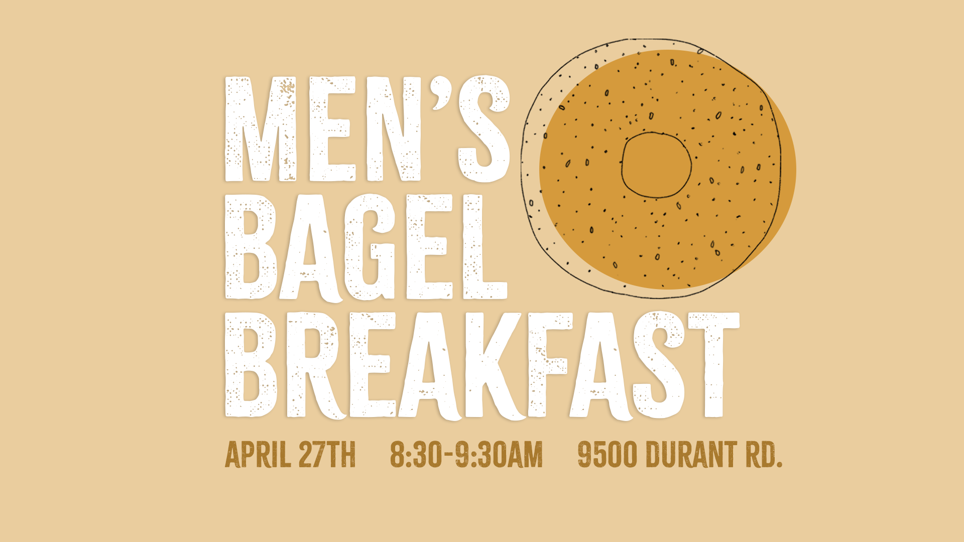 men's bagel breakfast