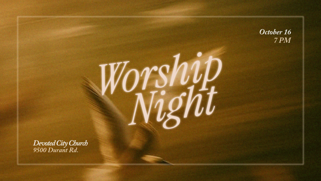 worship night oct 2026